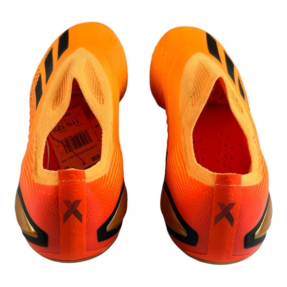 Men's 11.5 Adidas X SpeedPortal+ FG Soccer Cleats GZ5131, Heatspawn Pack - Picture 7 of 11